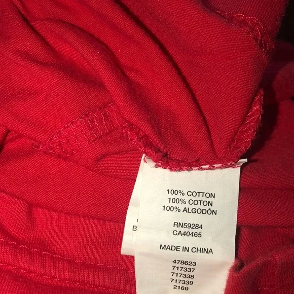 🔴 5/$25 SALE 🔴 Red & Black Lets Rock Graphic Tee - Picture 7 of 7